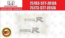 HONDA DC2 Integra TYPE-R Jeu d'autocollants décalcomanies d'aile arrière d'or...