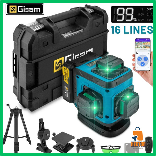 Gisam niveau laser - laser, 360°