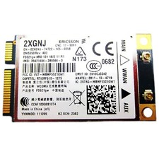 Ericsson UMTS DW5550 WWAN, Carte PCI Express 3G HSDPA UMTS 2XGNJ DELL XPS