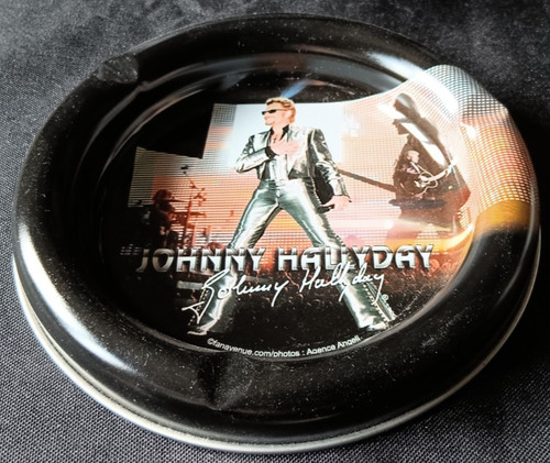 Johnny hallyday cendrier - hallyday,