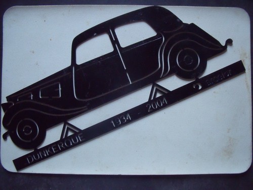 Plaque murale citroën - murale,