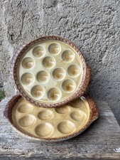 Assiettes plats à escargots