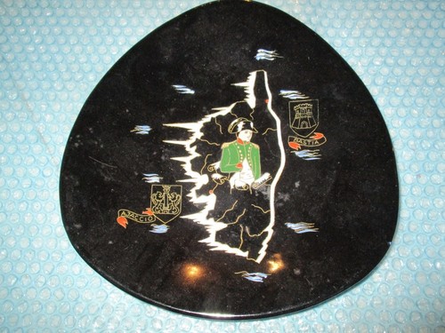Assiette faïence noire - faÏence,
