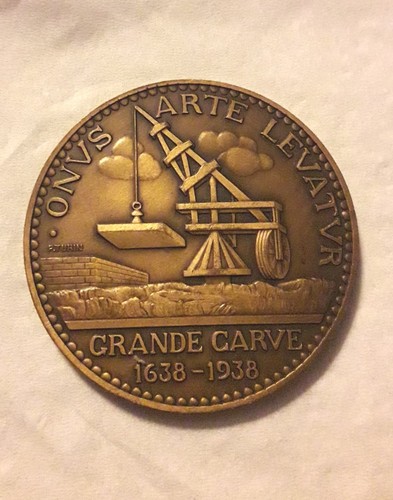 Medaille grande carve - medaille,