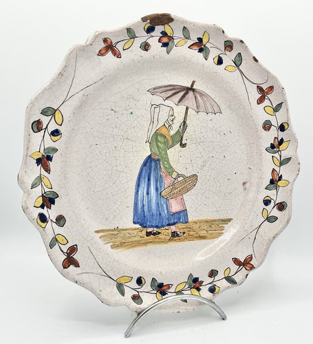 Assiette faïence malicorne - assiette,