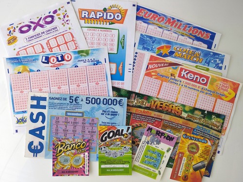 Lot tickets jeu et 6 - jeu,