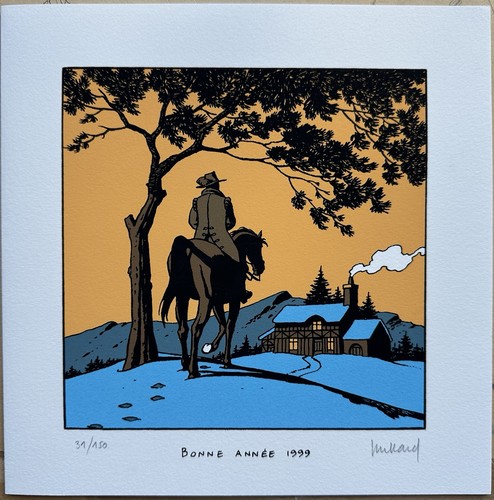 Juillard carte vœux 1999 - carte, de