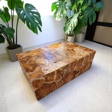 Table Basse En Teck 120x80 Cm Meuble De Salon En Bois Massif Naturel