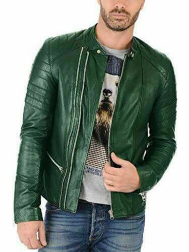 Blouson cuir agneau - en,