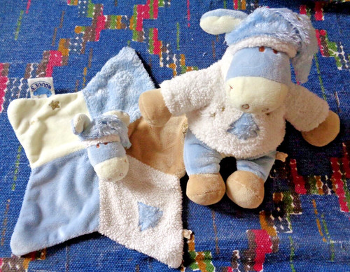 Doudou plat peluche - doudou,