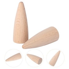  5pcs bois massif peinture