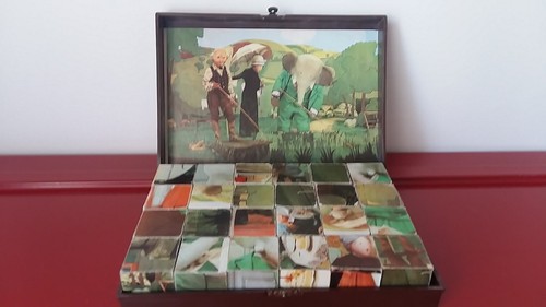 Ancien jeu cubes - ancien,