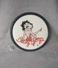 Plaque métal ronde Betty Boop