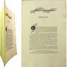 Enrique Atalaya eau-forte Adolphe Lalauze 1896 Figures contemporaines Mariani