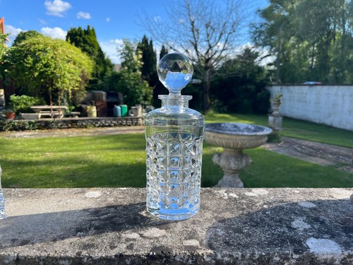Carafe whisky cristal taille - a,