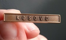 A06T10 kosovo barette agrafe ordonnance décoration Médaille 