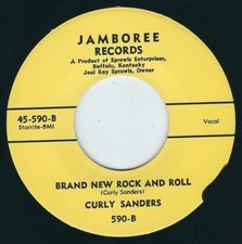 REPRO KY ROCKABILLY - Curly Sanders JAMBOREE 590 Brand new rock and roll ♫ 