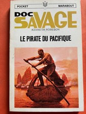 KENNETH ROBESON  DOC SAVAGE 20 LE PIRATE DU PACIFIQUE EO MARABOUT 1970  NEUF