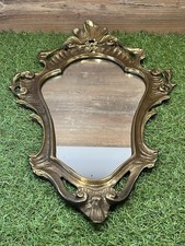 Miroir ancien bronze massif