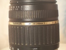 Tamron AF Lens Zoom 18-200mm F/ 3.5-6.3 IF Aspherical Macro pour nikon