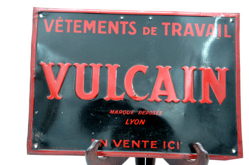 Ancienne plaque tôle