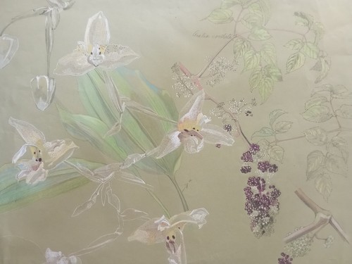 Peinture botanique originale - peinture,