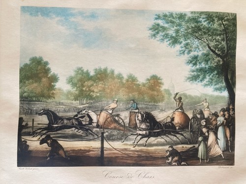 Gravure ancienne carle vernet - gravure,