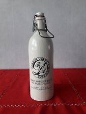 Ancienne Bouteille en grès vernissé -Cidre bouché du Pays d'Auge.