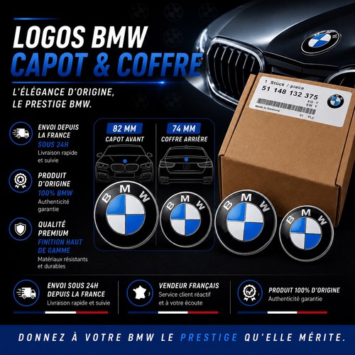 Logos bmw origine - d’origine, capot