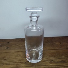 05K51 JOLIE CARAFE BOUTEILLE A WHISKY EN CRISTAL DE SEVRES ESTAMPILLE