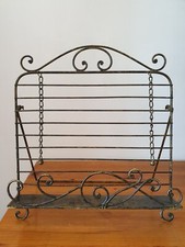 Lutrin de cuisine métallique 34x40 cm