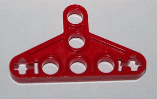 Lego technic red liftarm - red,
