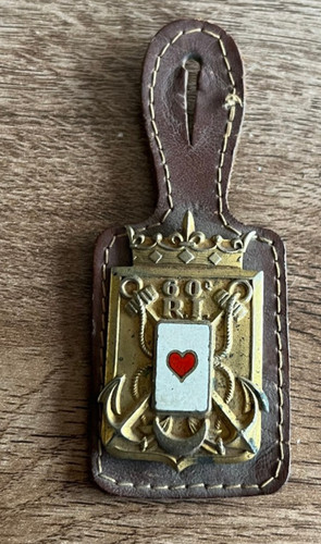 Insigne militaire n222 - insigne, 60°