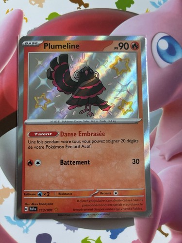 Carte pokémon plumeline - pokémon,