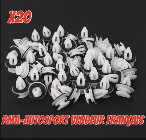 X20 clips fixation panneau - fixation,