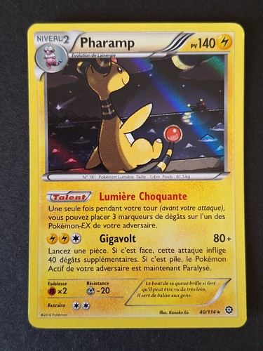 Pharamp holo 114 carte - pharamp, 40/114