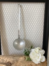 825⚜️ Ustensile de Cuisine Ancienne Louche en Aluminium Longueur 36 Cm