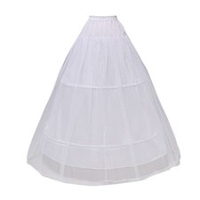 ZZALLL2 cerceaux 1 Couche Fil Jupe mariée mariée Robe de mariée Soutien Jupon...