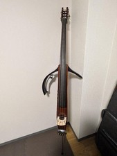 Basse acoustique électrique basse verticale YAMAHA SLB 200 avec étui souple...