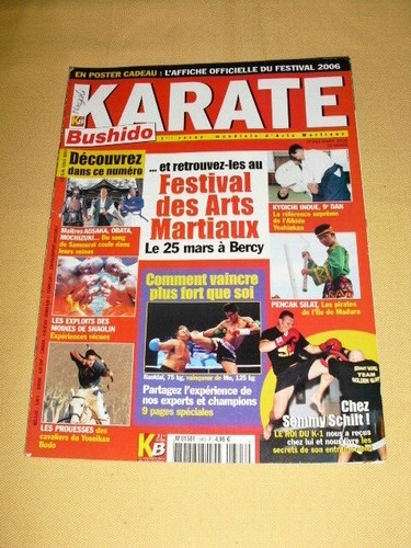 Karate bushido 343 mars - karate,