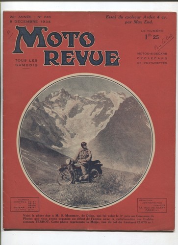 Moto revue 613 8 - ;,