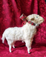 santon creche mouton géant Noel déco vitrine