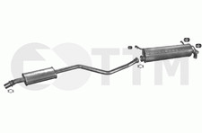 CITROËN ZX 1.1 1.4 1.6 1.8 1.9 D 1991-1998 Ligne D'échappement Silencieux