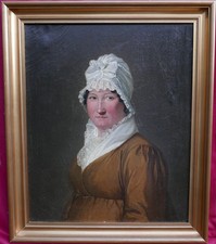 Portrait de Femme à la Coiffe