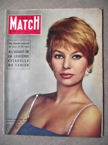 Paris match 502 11 1958 - paris, n°502