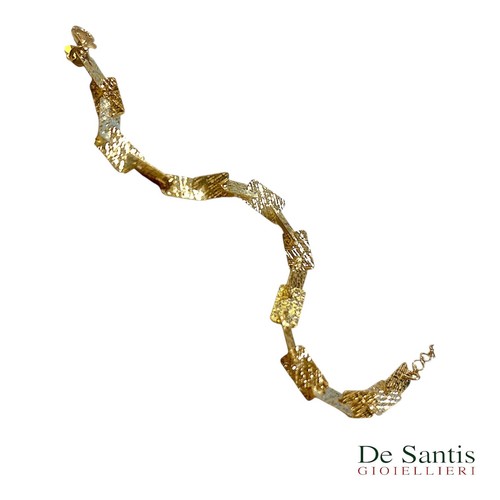 Bracelet argent doré rhodié - bracelet,