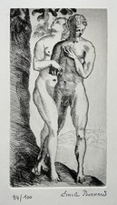 ADAM EVE Curiosa EMILE BERNARD