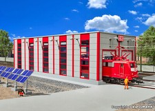 Kibri H0 39256 - Hangar de Maintenance Allemand Train Kit Montage Produit Neuf