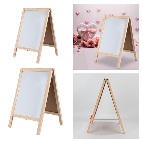 Tableau blanc double - tableau, face