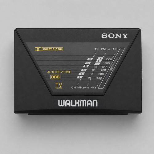 Sony f550c cassette walkman - sony,